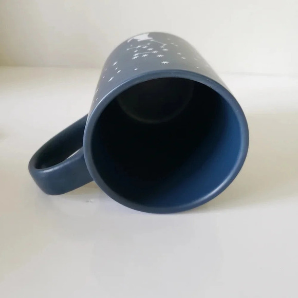 Pet Shop by Fringe Studio Blue/Tan Celestial Dog  Stoneware Mug. - Picture 5 of 7